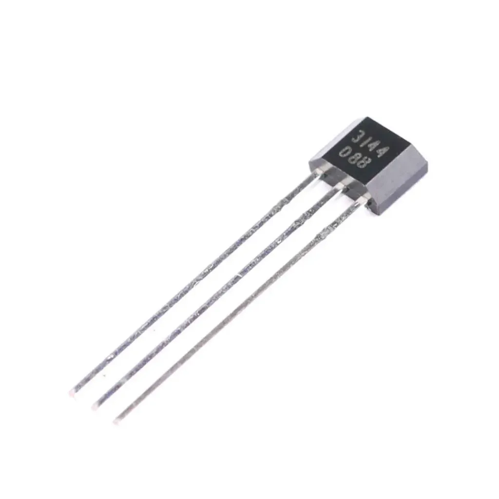 A3144 Hall Effect Sensor – High-Sensitivity Unipolar Magnetic Switch for RPM Sensing and Proximity Detection