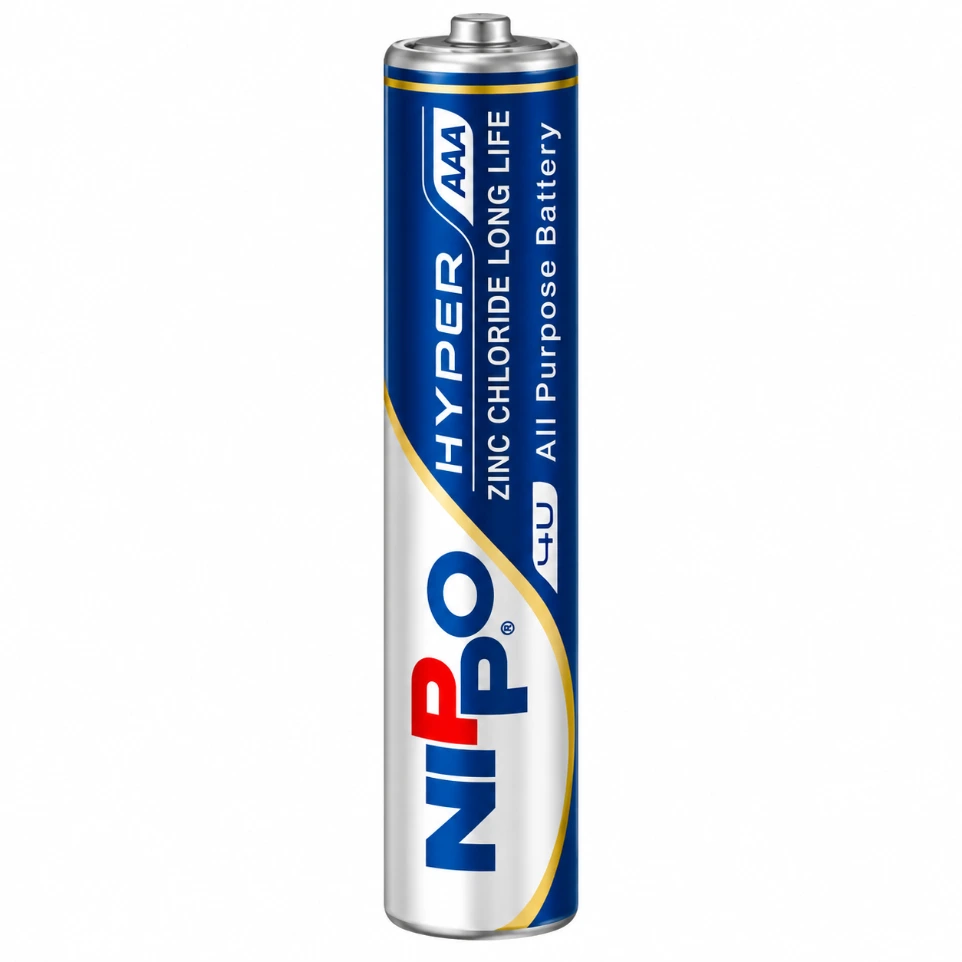 [693436] Nippo Gold AAA 1.5V Alkaline Battery LR03 for High-Drain Household Devices