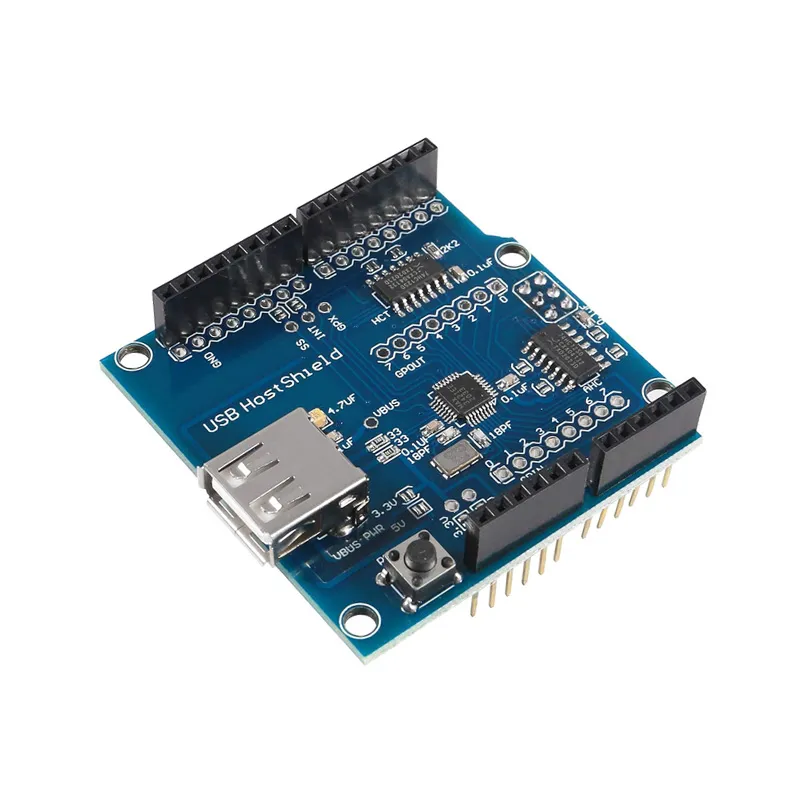 USB Host Shield for Arduino Uno and Mega 2560 Supports Android ADK and HID Devices