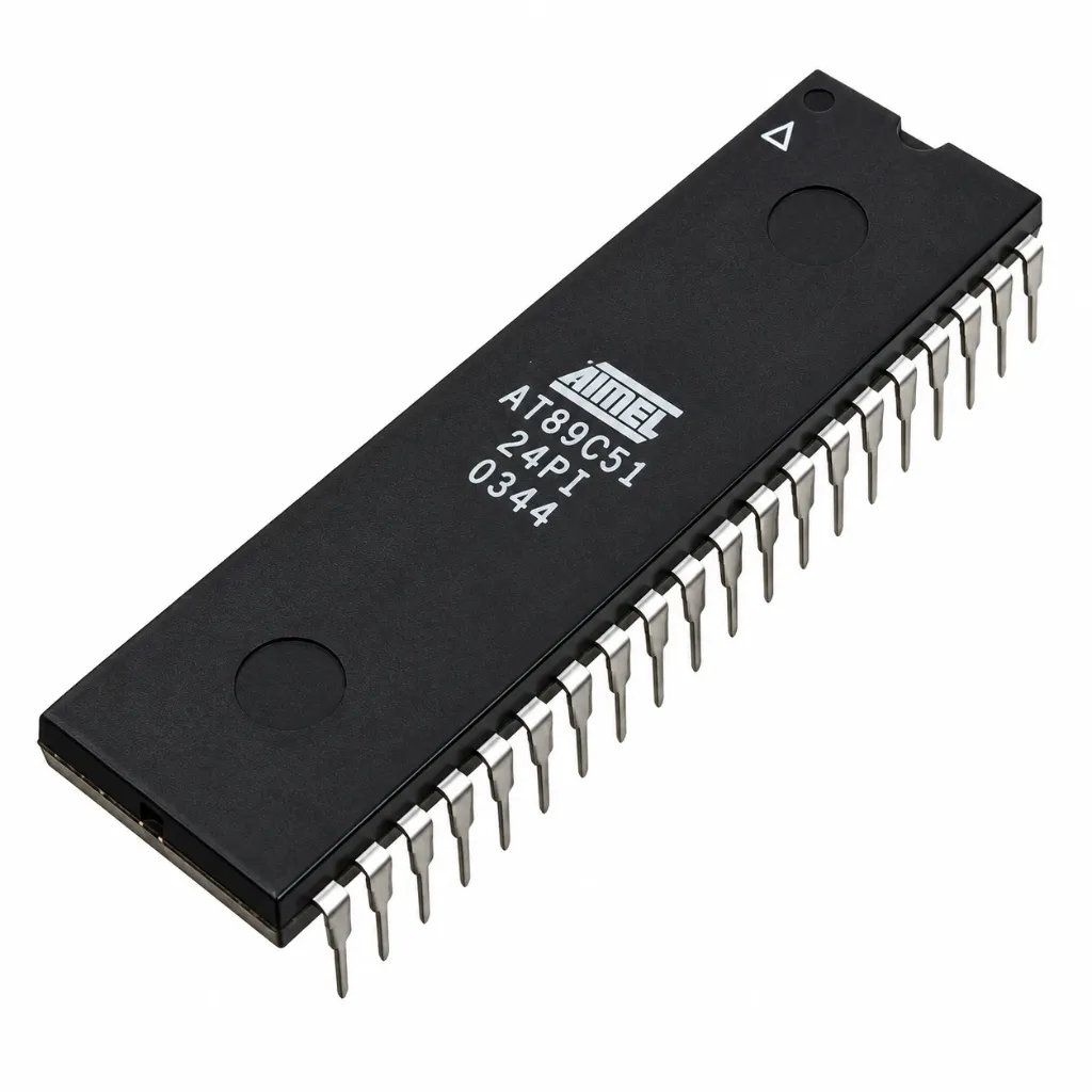 [8951] AT89C51 Microcontroller - 8051 Architecture 4KB Flash MCU (DIP-40)