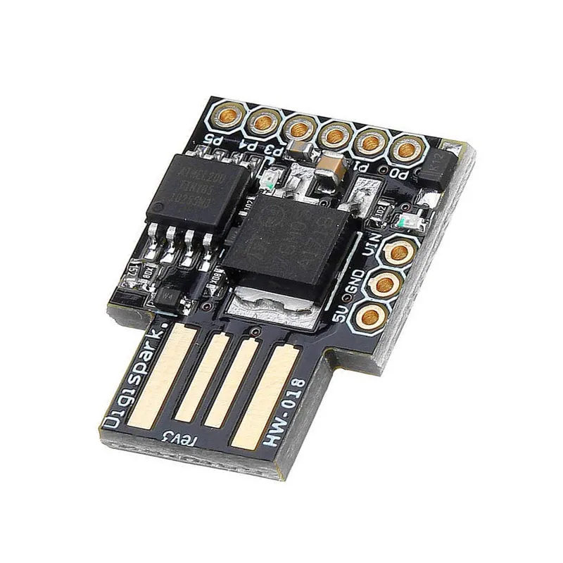 Digispark ATtiny85 USB Development Board – Ultra-Compact Arduino-Compatible MCU with Micro-USB Interface