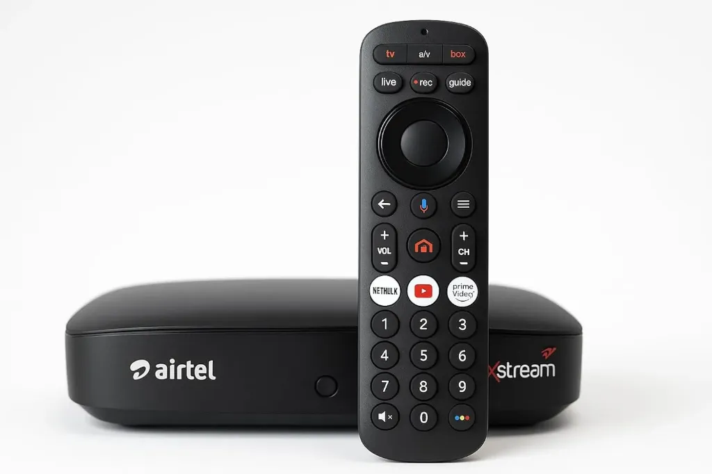 [5930906] Original Bluetooth Voice Remote Control with Google Assistant – Smart Navigation & Voice Search Replacement for Android Smart TVs and Streaming Boxes