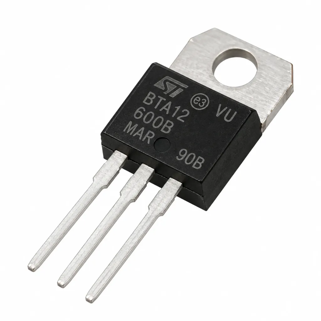 BTA12-600B Triac - 12A 600V Insulated Gate Triac for AC Power Control (TO-220)