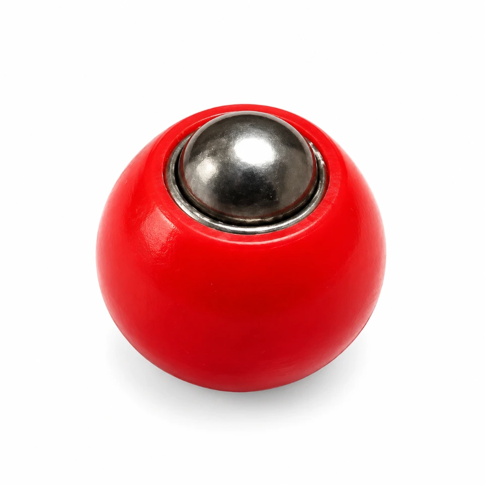 [601001373] Universal Metal Caster Ball Wheel – 360° Omnidirectional Rotating Steel Ball Bearing for Robotic Chassis, STEM Projects, and DIY Balance Vehicles