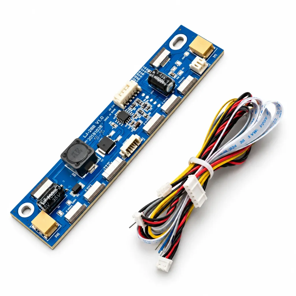 [8484373] CA-188 Universal LED Backlight Driver - 12 Connector LED Controller Board for 15-24 Inch Monitors
