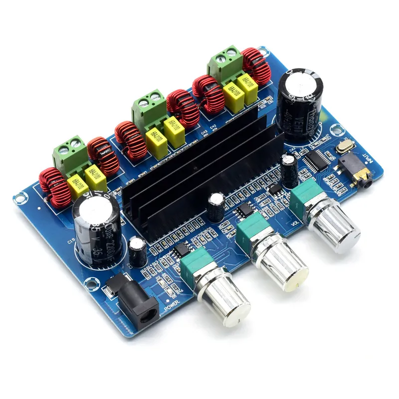 [1452] CA-3166B 100W+2*50W BT Digital Audio Power Amplifier Board TPA3116D2 for Receivers & Amplifiers