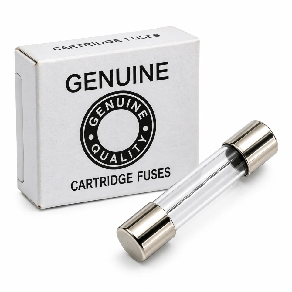 [9942277] 15A 6.3x32mm Big Glass Fuse - CEI High-Quality Large Fuse (Pack of 20)