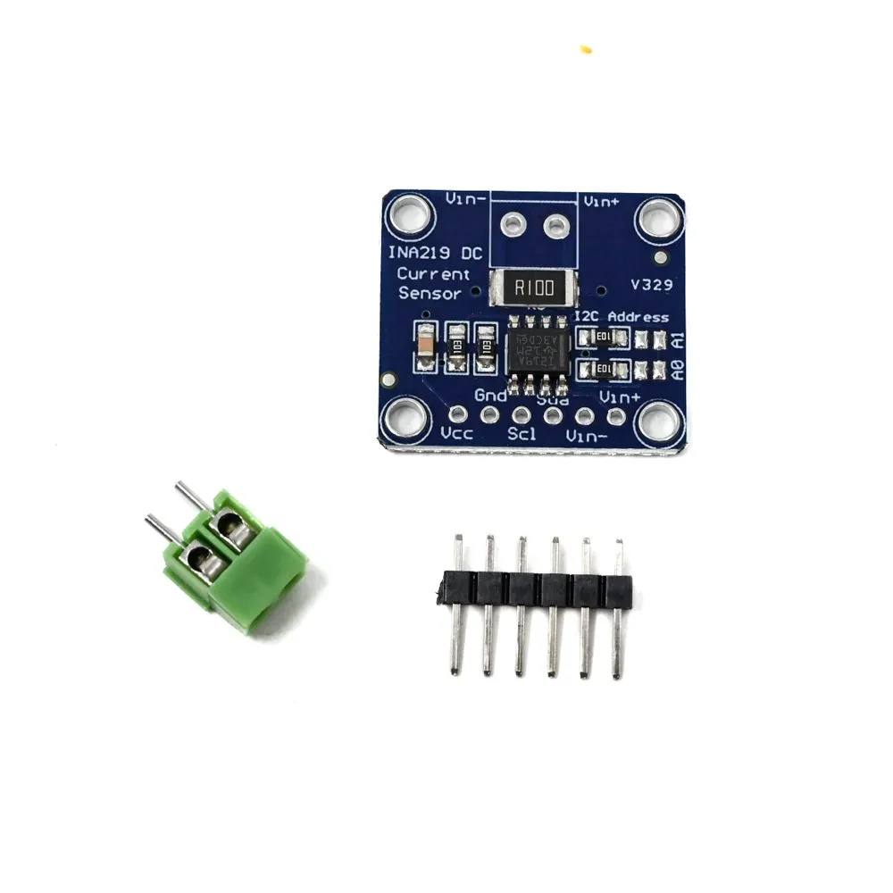INA219 I2C High-Side DC Current and Power Monitor – No-Drift Bi-Directional Sensor Module for Arduino & ESP32