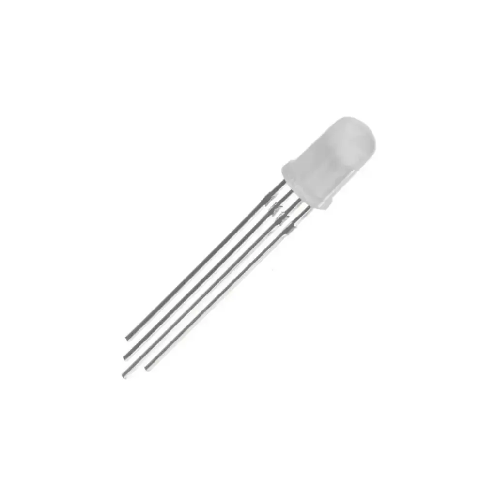 LED RGB 5mm 4 Pins CC (Pack of 5)