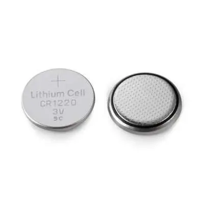 CR1220 3V Lithium Coin Cell Battery for Mini Remote Controls, RTC, and Wearables