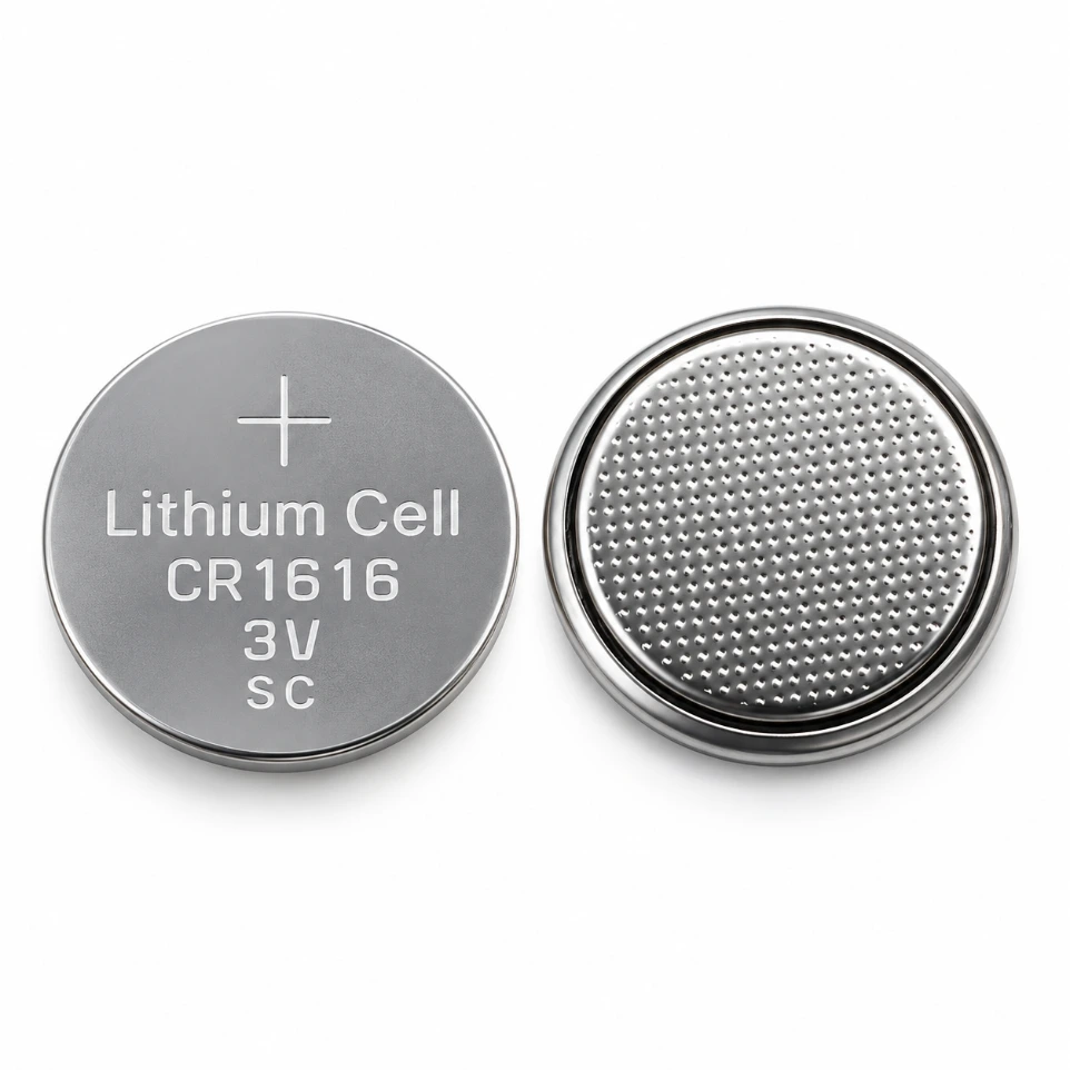 [987656] CR1616 3V Lithium Coin Cell Battery for Key Fobs and Small Electronics