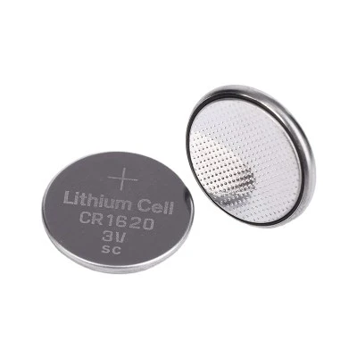 CR1620 3V Lithium Coin Cell 75mAh Battery for Car Key Fobs and Small Electronics