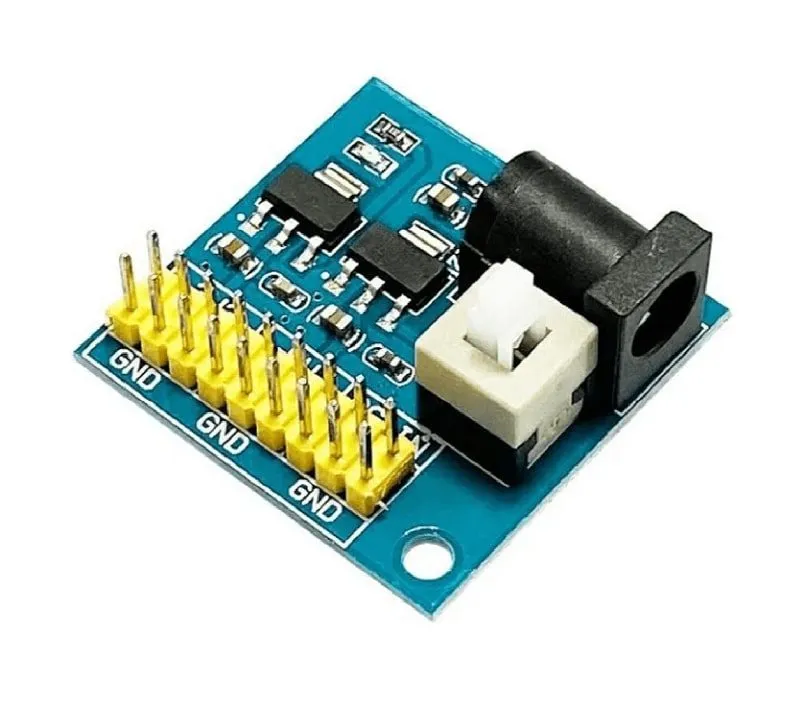 Multi-Output DC-DC Voltage Converter Module – 12V Input to 3.3V, 5V, and 12V Triple Output Power Distribution Board