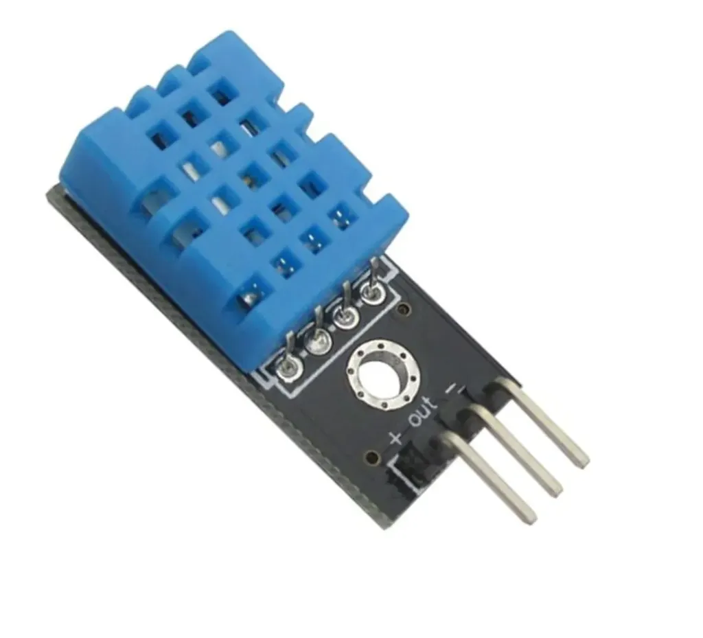 DHT11 Temperature and Humidity Sensor Module – Digital Relative Humidity & Temperature Sensor for Arduino, ESP32, and Raspberry Pi