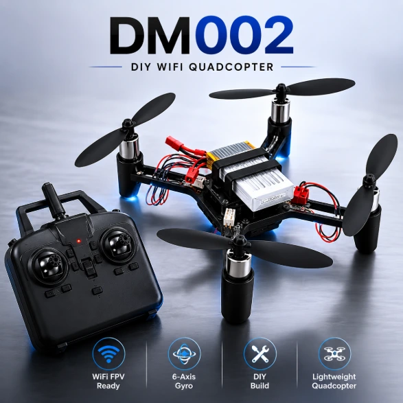 [37810] DM002 DIY WiFi FPV Quadcopter Drone Kit with 6-Axis Gyro (Without Camera)
