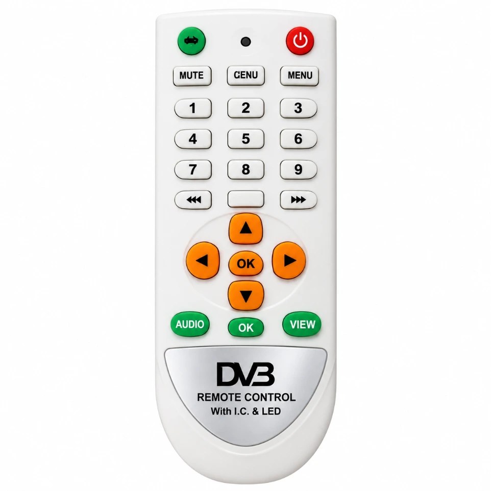 [905412] DVB-3088 DTH Universal Remote Control – Compatible with Various Digital Set-Top Boxes and Free-to-Air DVB Receivers