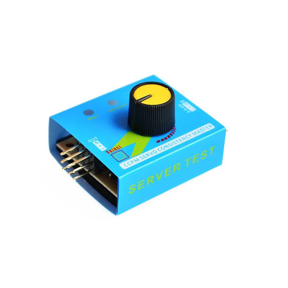 [378769] Digital Multi-Servo Tester CCPM Master Speed Controller for RC Servos and ESCs