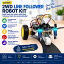 Arduino Line Follower Robot Car DIY Kit