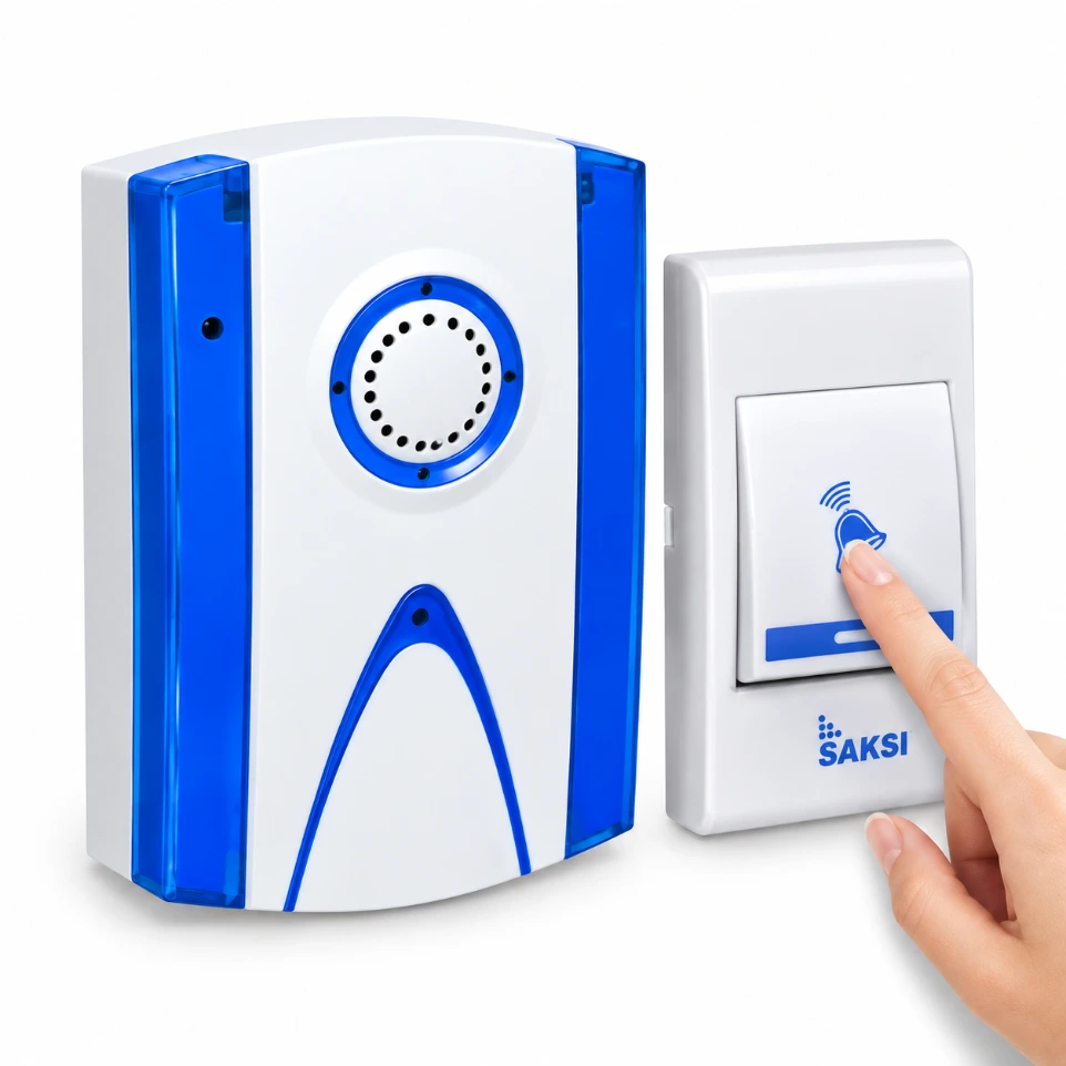[5930836] Doorbell Long Range 32 Chimes with LED Flash
