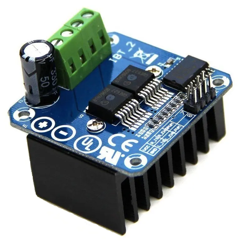 [084519] Double BTS7960 43A H-Bridge High-Power Stepper Motor Driver Module