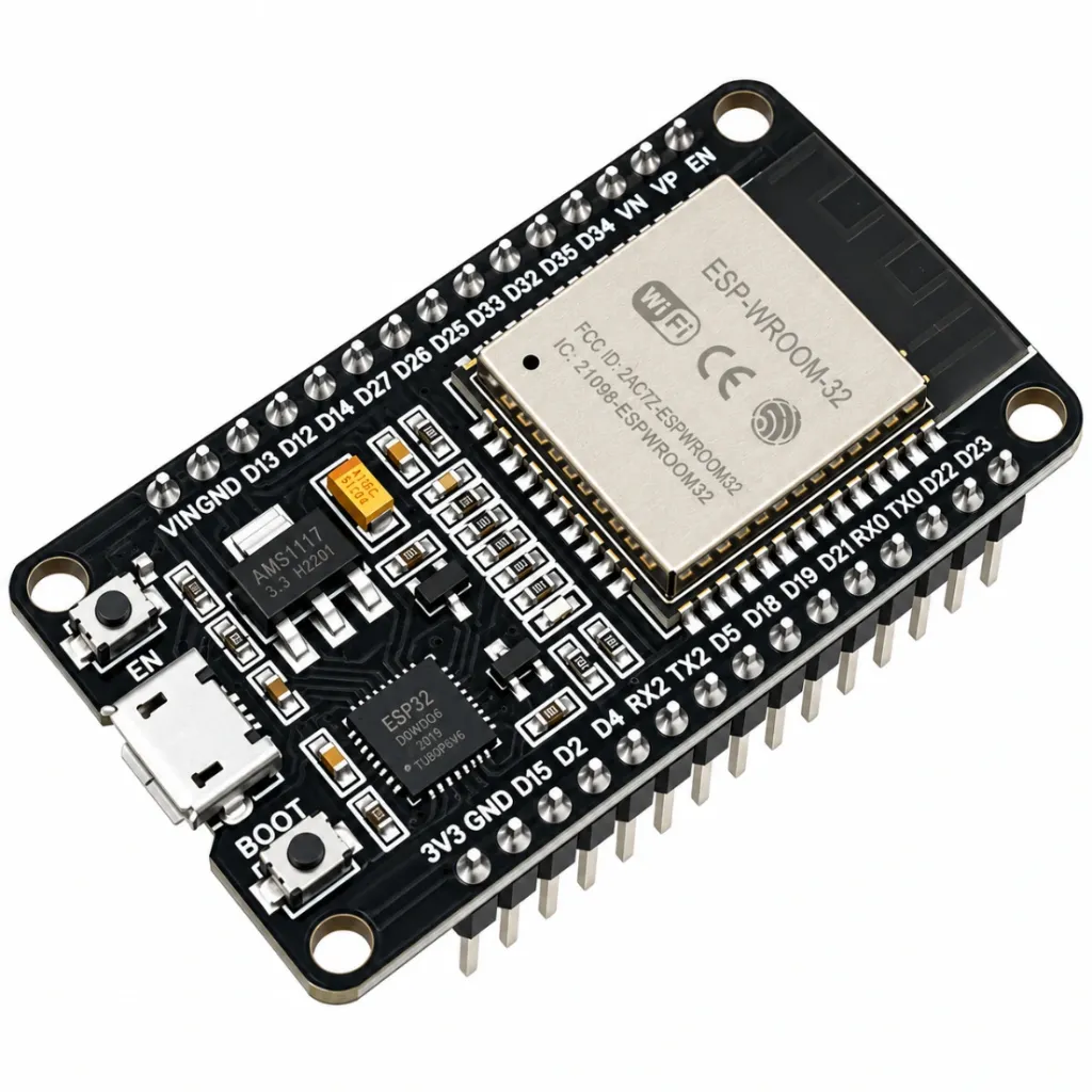[141425] ESP32-WROOM-32 30-Pin Development Board (CP2102 & Micro-USB)