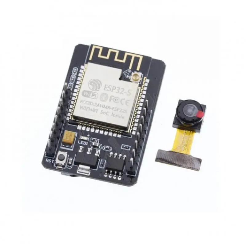 [4198149] ESP32-CAM WiFi + Bluetooth Module with OV2640 2MP Camera – High-Performance Development Board