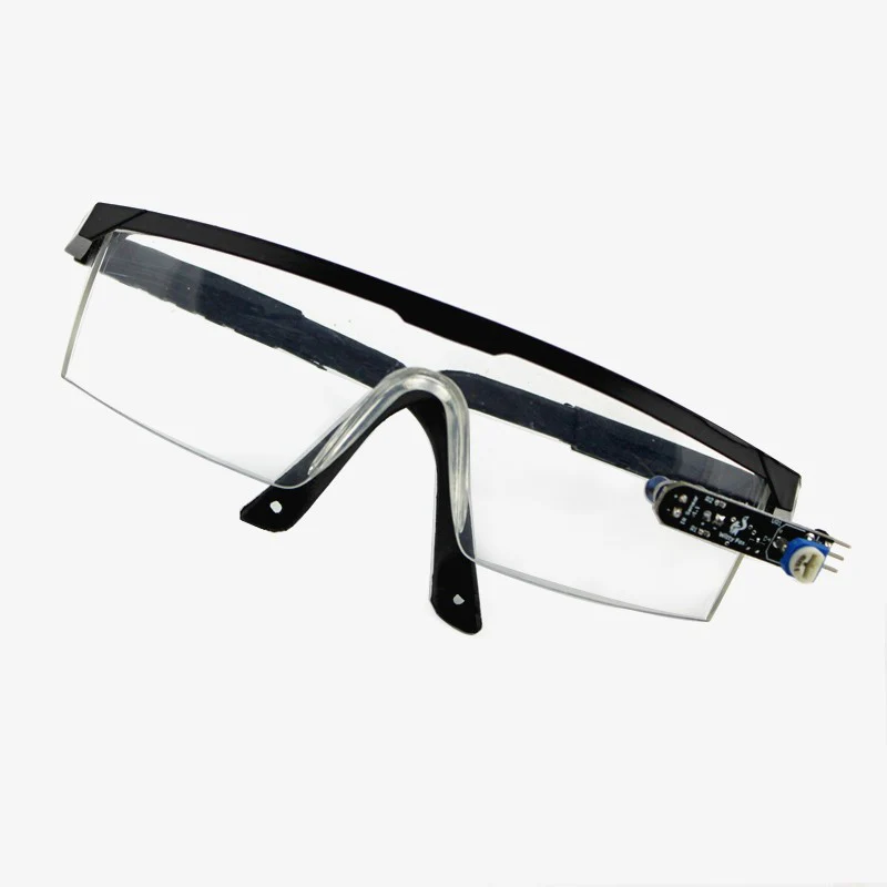 Eye Blink Sensor Module with Goggles – Infrared Fatigue Detection System for Accident Prevention and Assistive Technology Projects