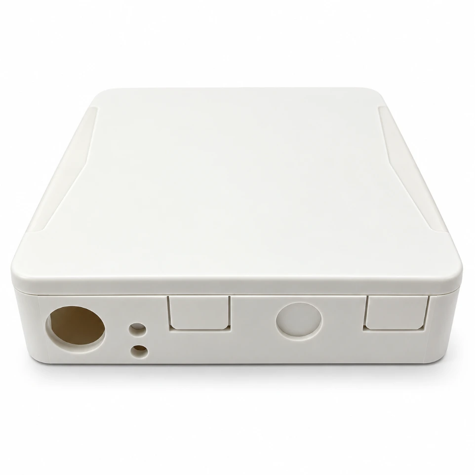 [201970] FTTH Mini Fibre Optic Termination Box - White
