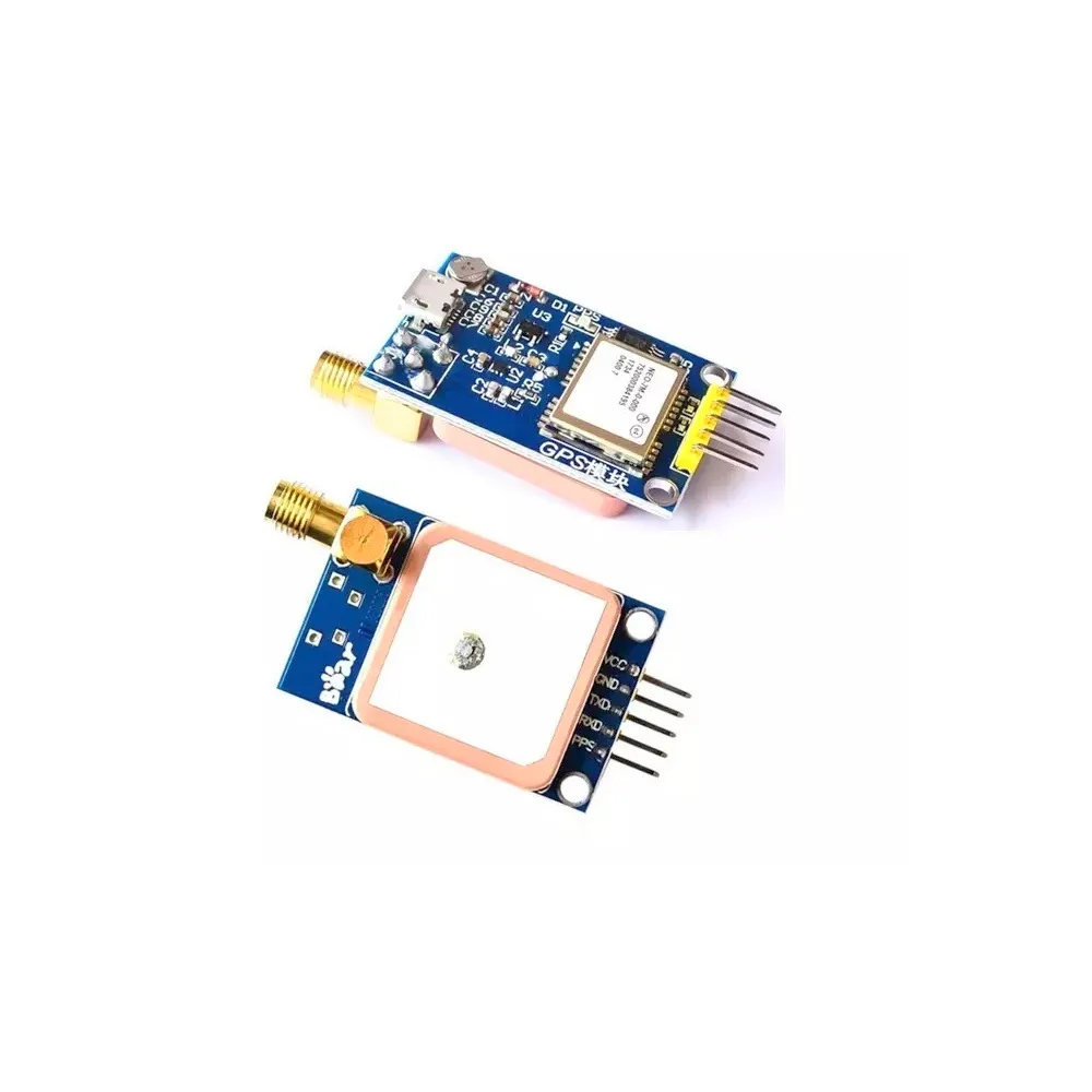 [1308061] U-blox NEO-7M GPS Satellite Positioning Module – High-Performance Navigation Board with Integrated EEPROM and Ceramic Antenna for Arduino & STM32