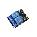 12V 2 Channel Relay Module (with Optocoupler)