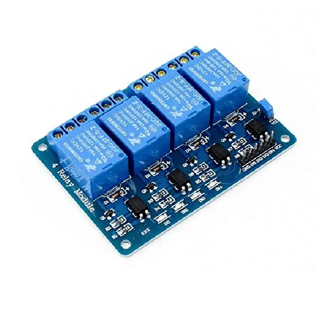[7255409] 4 Channel Relay Module 12V (with light coupling)