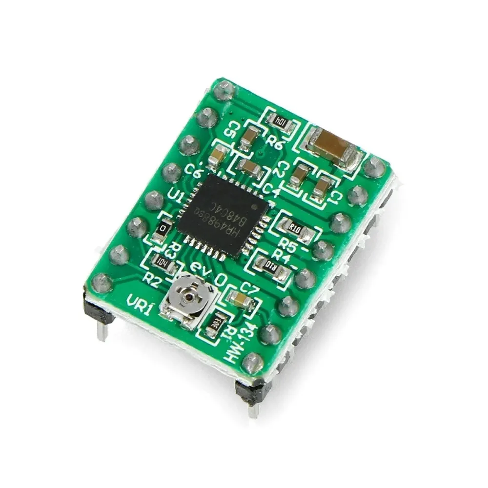 [985217] A4988 Stepper Motor Driver - Green Module with Heatsink
