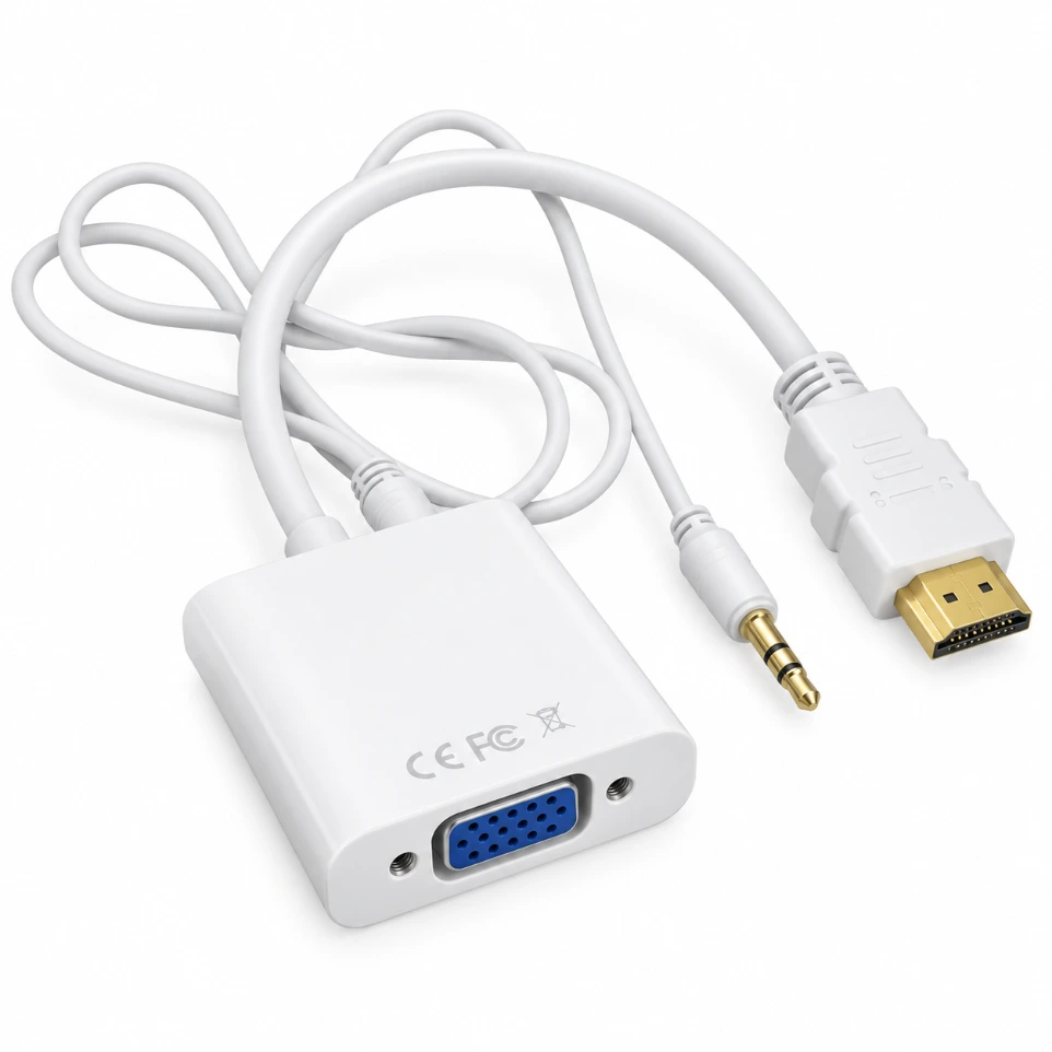 HDMI to VGA Converter With Audio