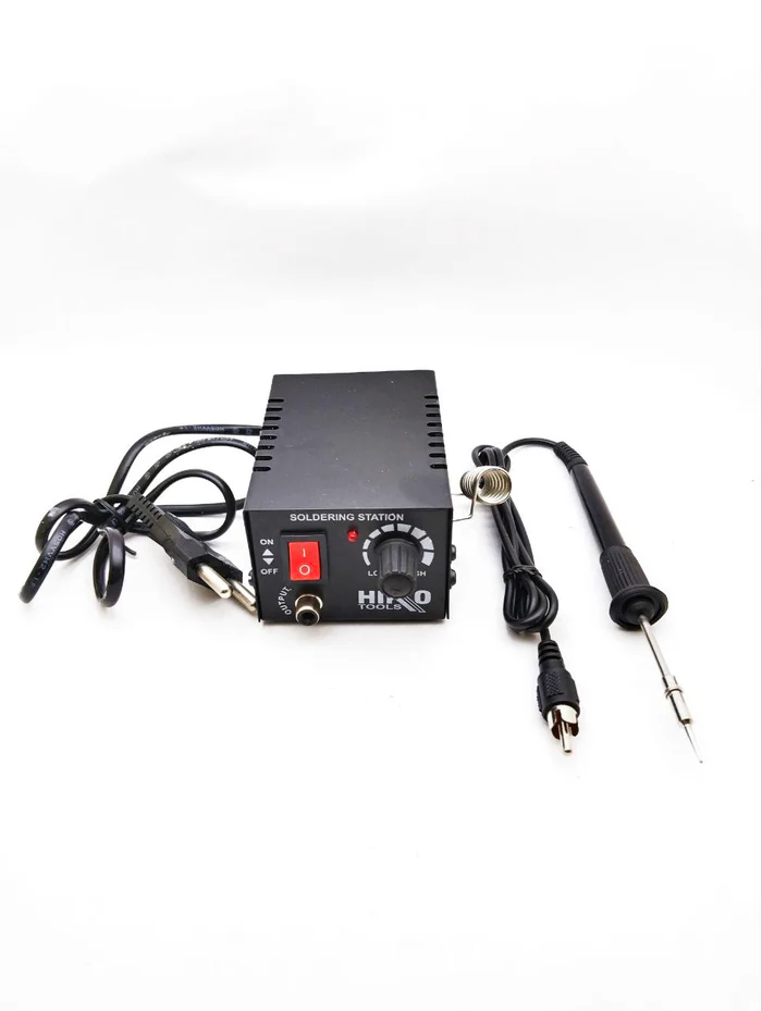 HIKO 12V Micro Soldering Iron Station – Precision Alphanumeric SMD Soldering Tool with Adjustable Voltage Control & Ultra-Fine Micro Bit for Delicate Electronics Repair