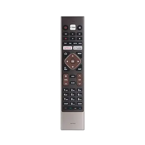 [50191] Haier HTR-U27E Original Series TV Remote – Replacement for Haier Smart Android & 4K LED TVs (Non-Voice / Without Google Assistant)