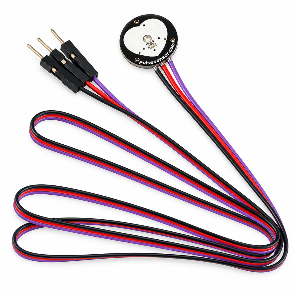 [378420] Heart Rate Pulse Sensor Module – Analogue Optical Biometric Sensor
