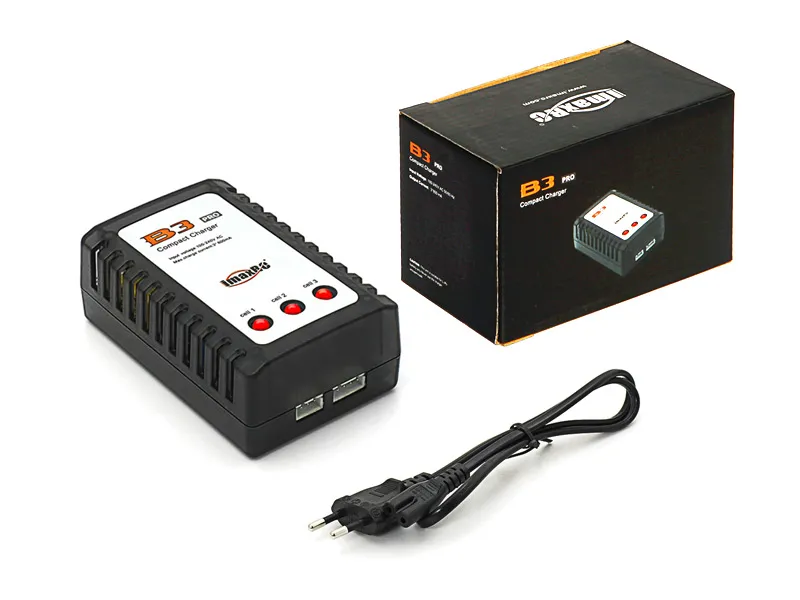 IMAX B3 AC 10W Compact Balance Charger for 7.4V (2S) and 11.1V (3S) Li-Po Batteries