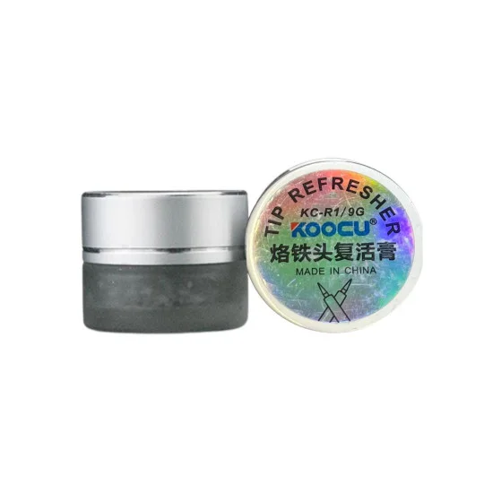 KOOCU KC-R1 Soldering Iron Tip Refresher – Lead-Free Resurrection Ointment for Cleaning and Re-Tinning