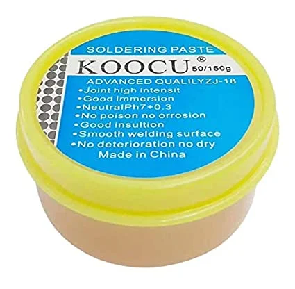 KOOCU ZJ-18 Advanced Quality Soldering Paste Flux (50g) – High-Purity Non-Corrosive Welding Grease