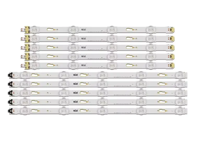 [101005] Samsung 40-Inch 4K LED TV Backlight Strip Set – 10-Piece Array Kit (5 Pairs) with 9 LEDs per Row (5+4 Config) for 40" 4K Smart TVs