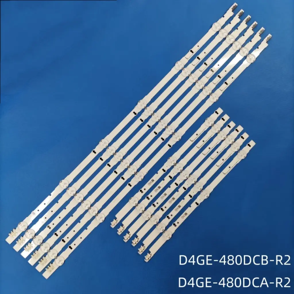 [101003] Samsung 48-Inch LED TV Backlight Strip Set – 12-Piece Array Kit (6 Pairs) with 9 LEDs (3V) per Row (6+3 Config) for Samsung Smart TVs