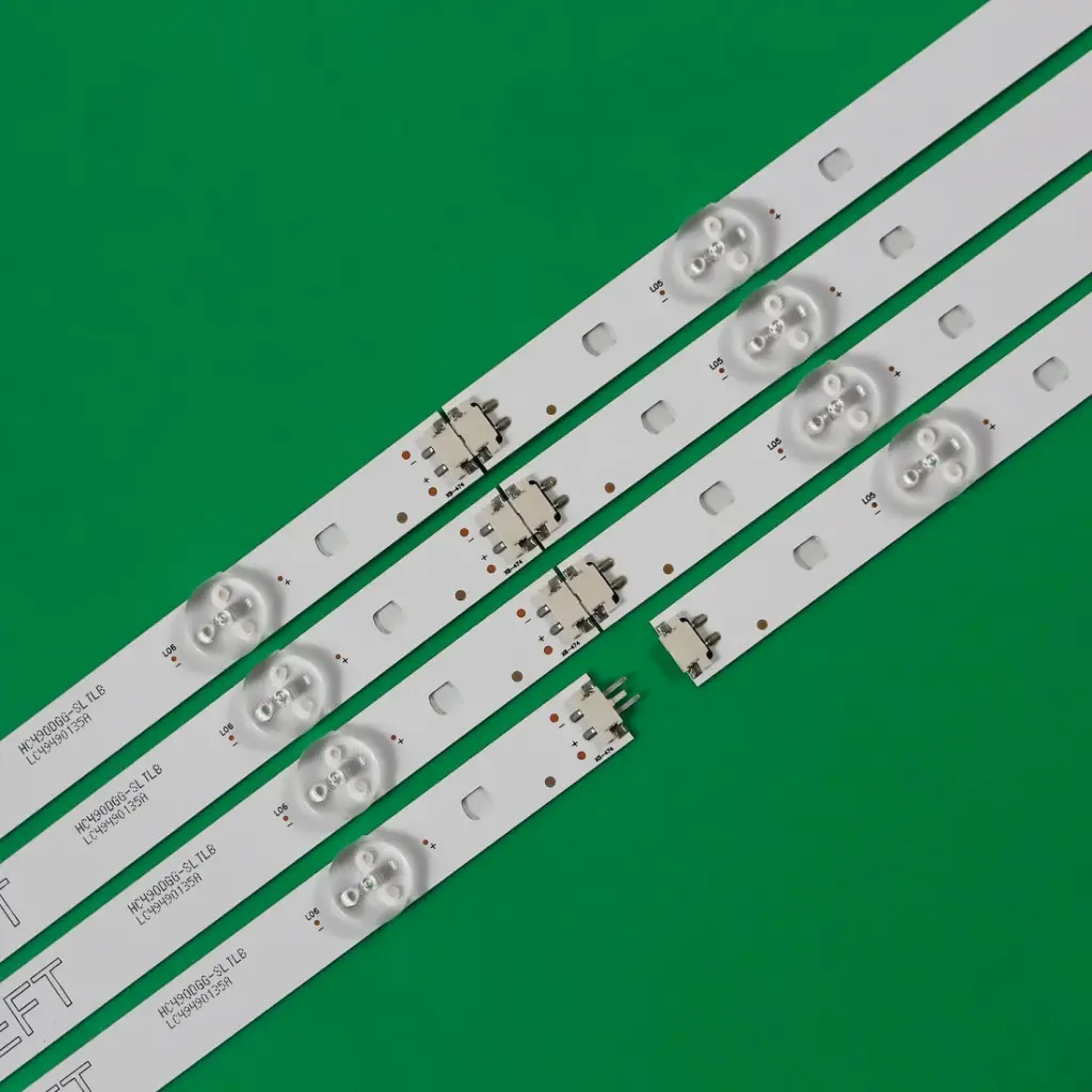 LG 49-Inch LED TV Backlight Strip Set – 8-Piece Array Kit (4 Pairs) with 9 LEDs per Row (5+4 Config) for LG Smart LED TVs