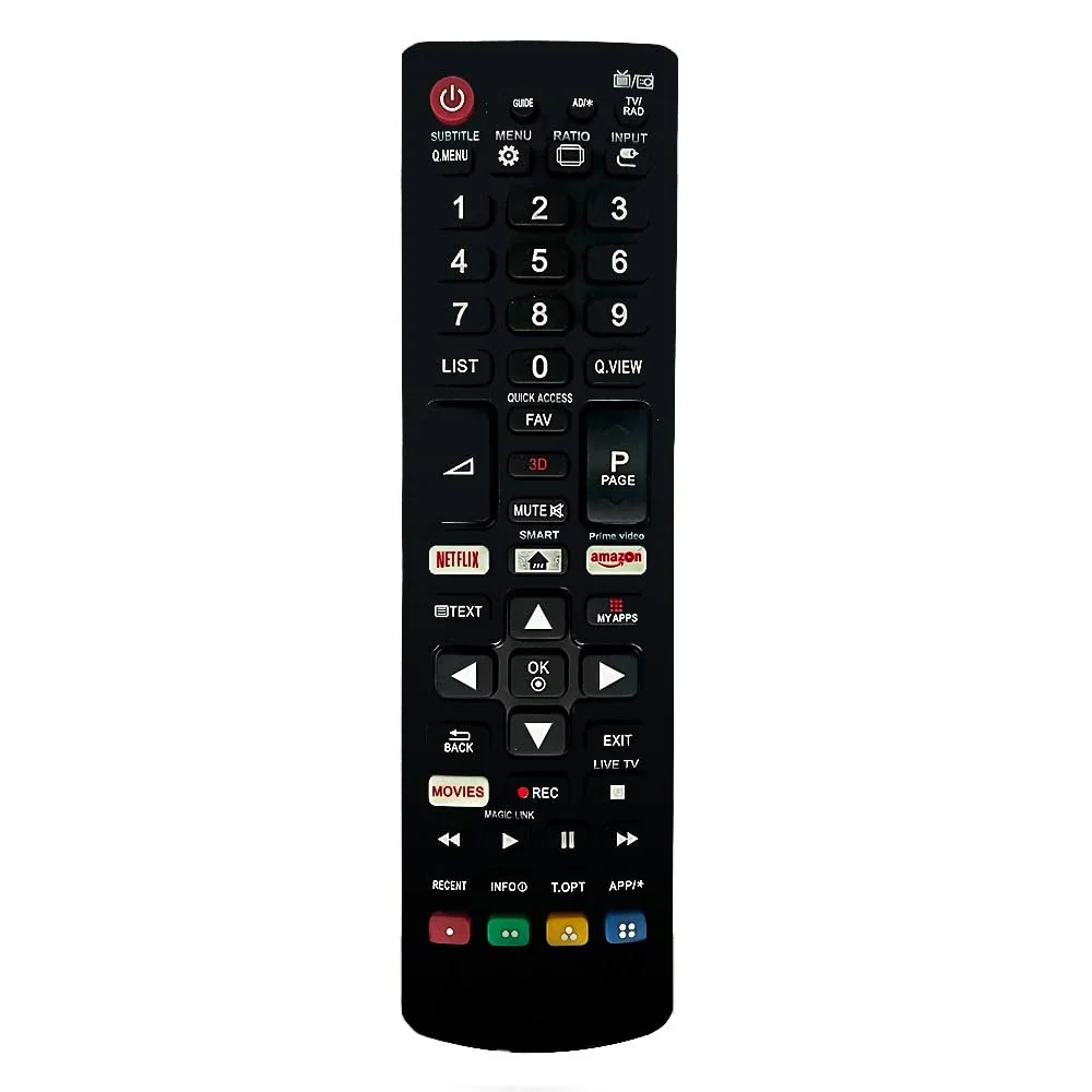 [9638192] Universal Smart Remote for LG LED/LCD TVs – Fully Compatible Replacement for LG Magic & Standard Smart TV Models (Non-Voice IR Version) – Precision Control for Smart Hub & WebOS