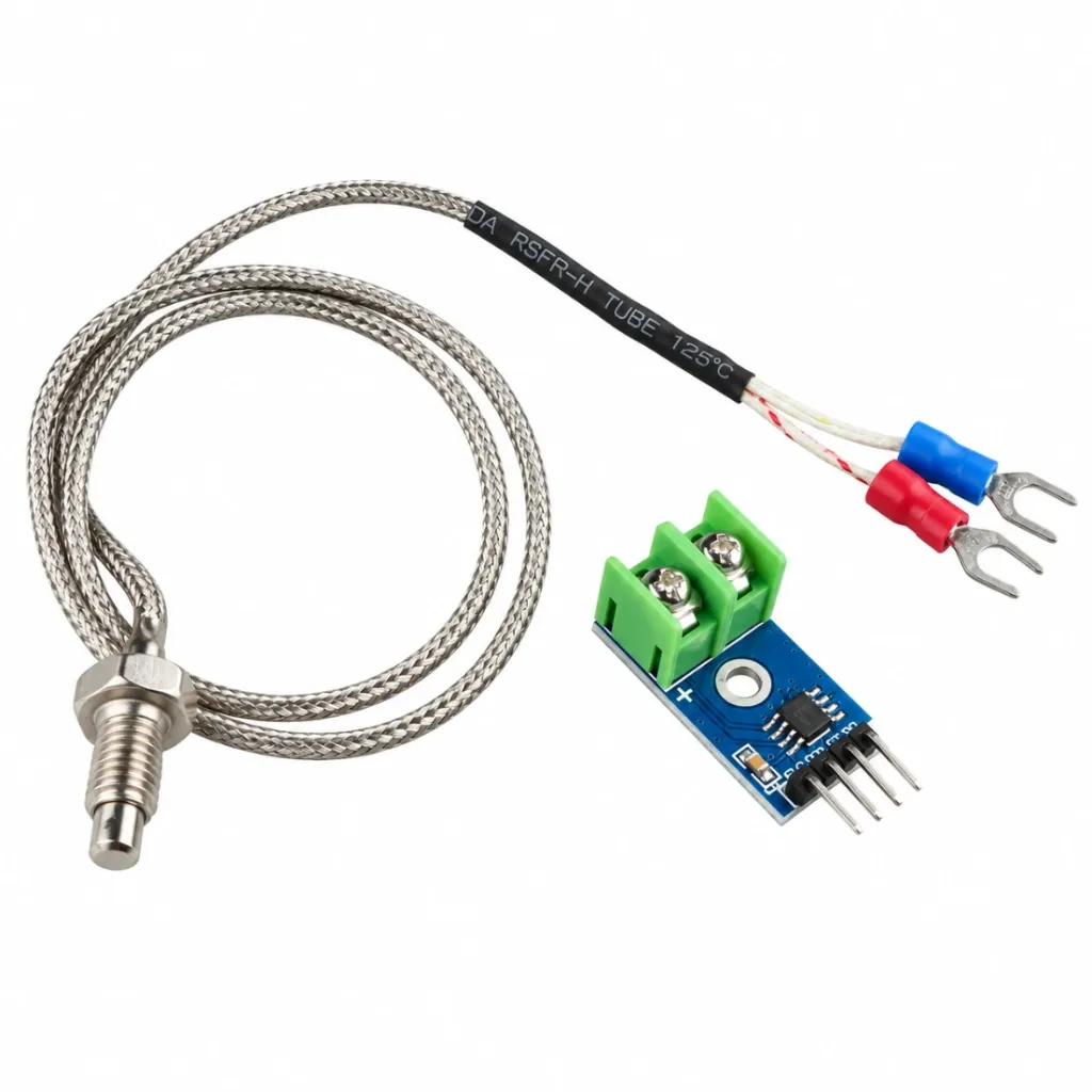 [14597144] MAX6675 K-Type Thermocouple Sensor Module – High-Temperature Digital Measurement Interface
