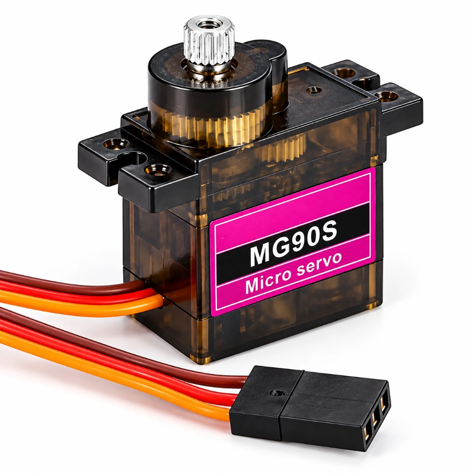 MG90S Metal Gear Micro Servo 180 Degree High Torque Motor for Arduino and RC