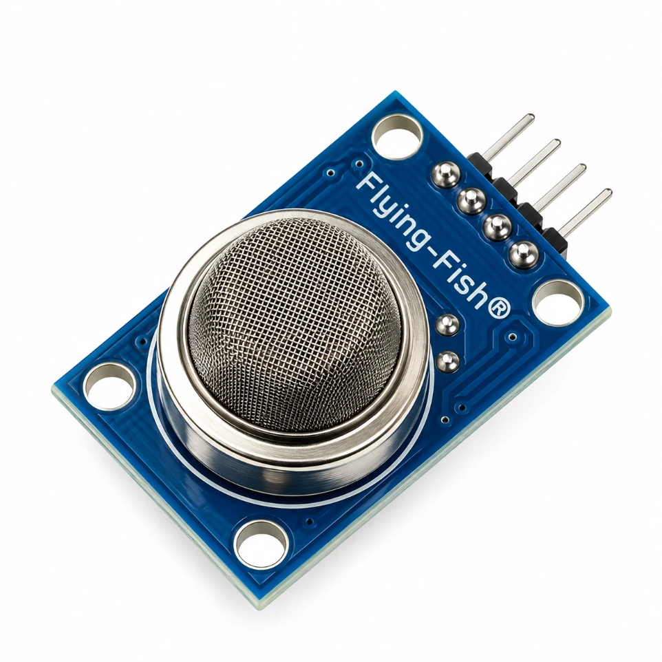 [4665165] MQ-9 Carbon Monoxide (CO), Methane (CH4), and LPG Gas Sensor Module