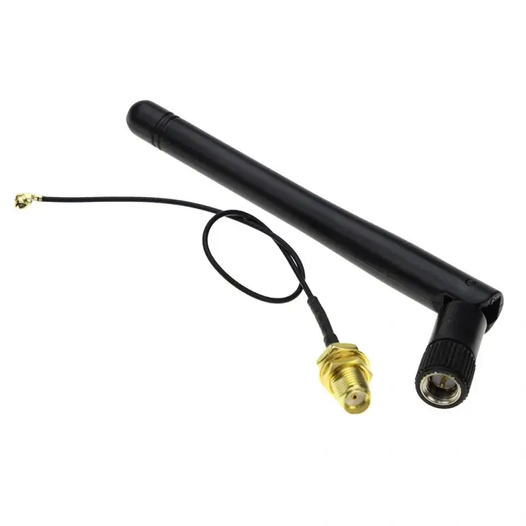 MT7681 3dBi High-Gain WiFi Antenna, 2.4GHz Wireless Signal Booster with IPX to SMA-KY Connector