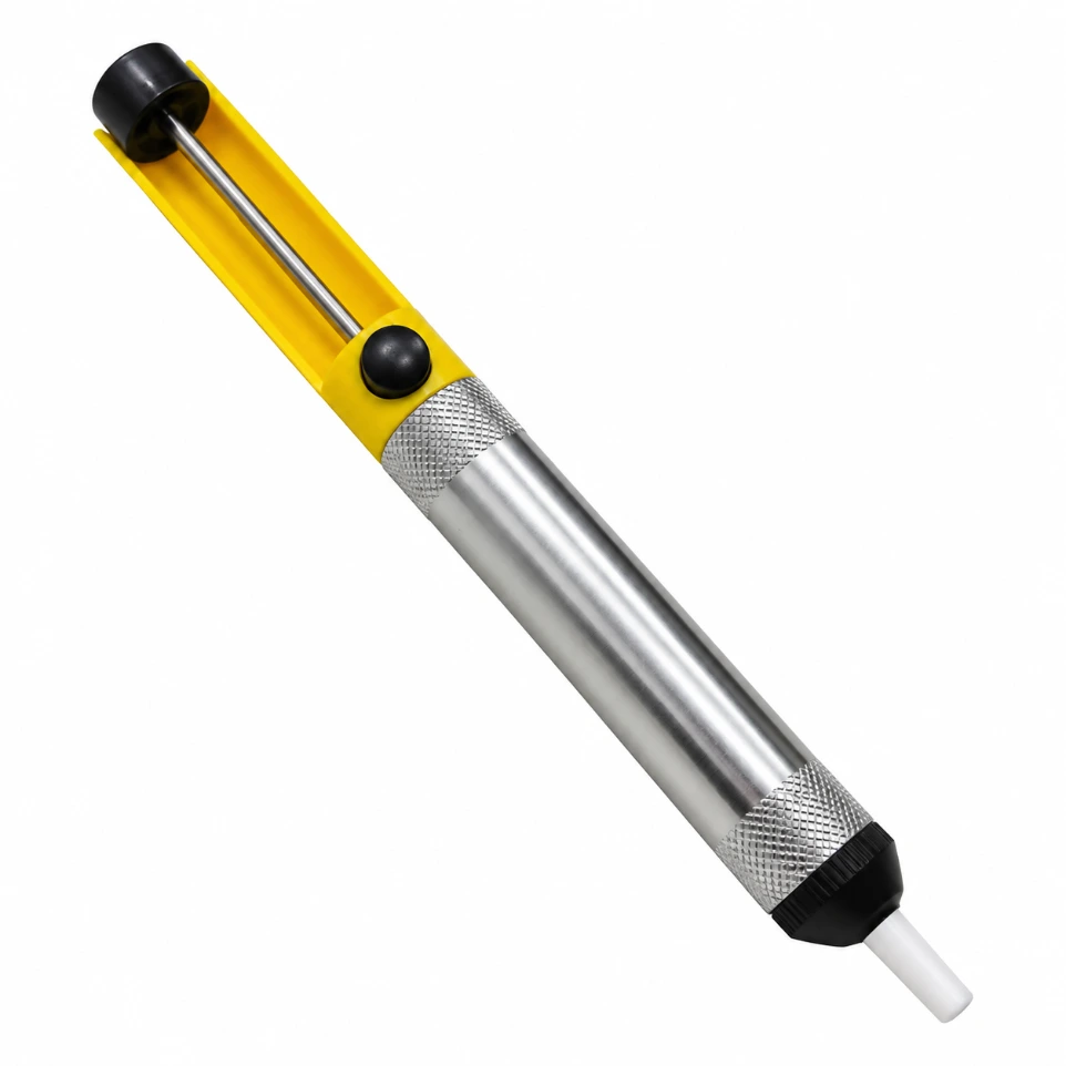 Manual Desoldering Pump – High Suction Solder Sucker with Heat