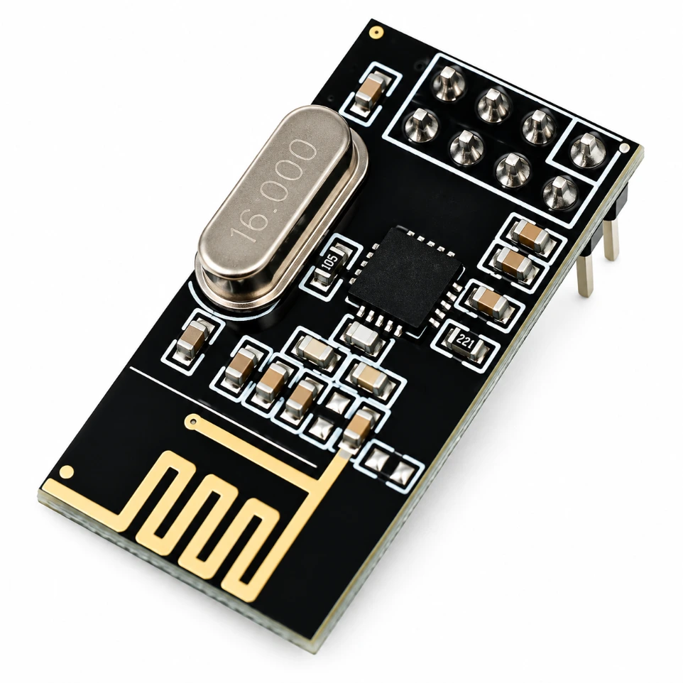 [100744] Micro nRF24L01+ PA + LNA Power Enhanced 2.4GHz RF Transceiver Module