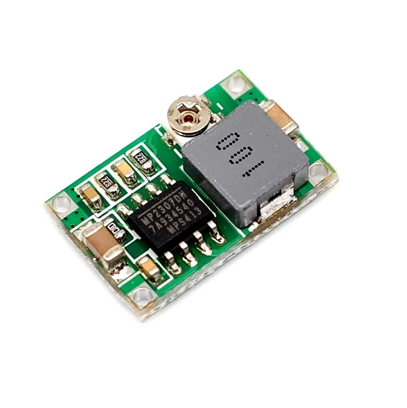 Mini-360 DC-DC Buck Converter Power Module – Ultra-Small 2A Step-Down Voltage Regulator for Drones, Aeromodelling, and Compact IoT Robotics